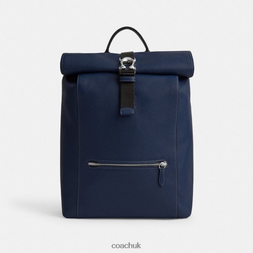 Coach Men BECK ROLL TOP BACKPACK Deep Blue D0DL44687