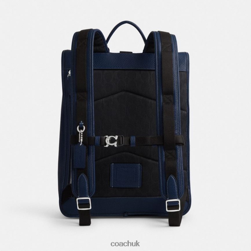 Coach Men BECK ROLL TOP BACKPACK Deep Blue D0DL44687