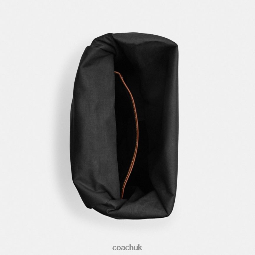 Coach Men BECK ROLL TOP BACKPACK IN SIGNATURE CANVAS CHARCOAL D0DL44685