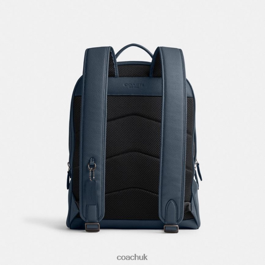 Coach Men CHARTER BACKPACK Dark Denim D0DL44679