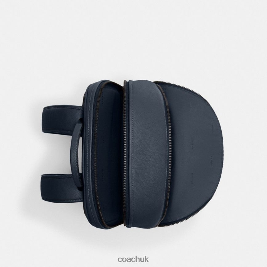 Coach Men CHARTER BACKPACK Dark Denim D0DL44679