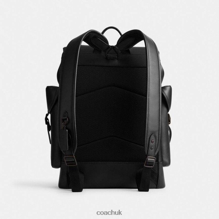 Coach Men HITCH BACKPACK Black D0DL44678