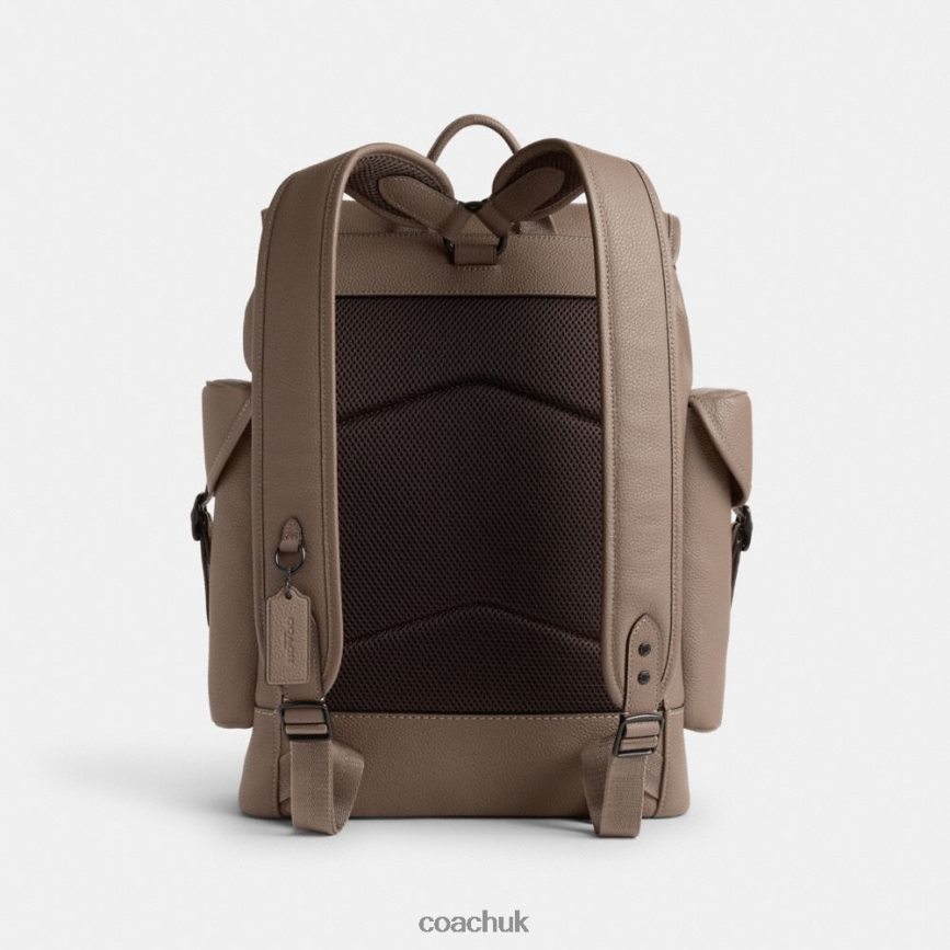 Coach Men HITCH BACKPACK Dark Stone D0DL44680