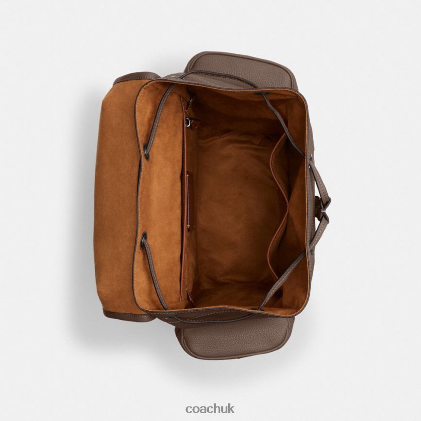 Coach Men HITCH BACKPACK Dark Stone D0DL44680