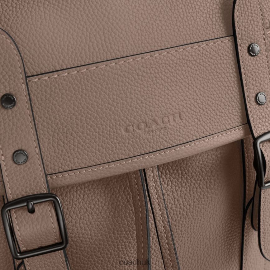 Coach Men HITCH BACKPACK Dark Stone D0DL44680