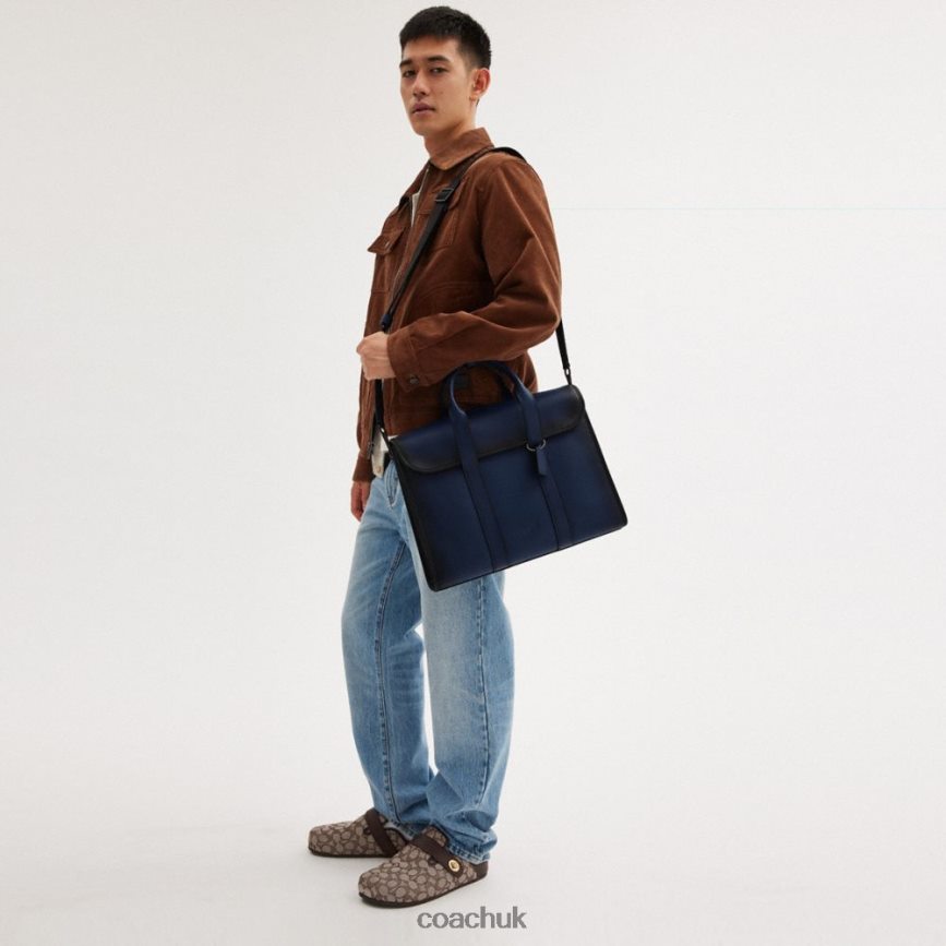 Coach Men GOTHAM PORTFOLIO Deep Blue D0DL44620