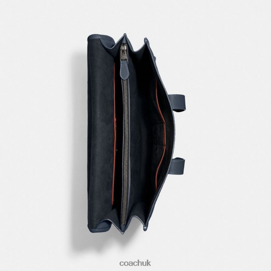 Coach Men GOTHAM PORTFOLIO IN SIGNATURE LEATHER DENIM D0DL44623