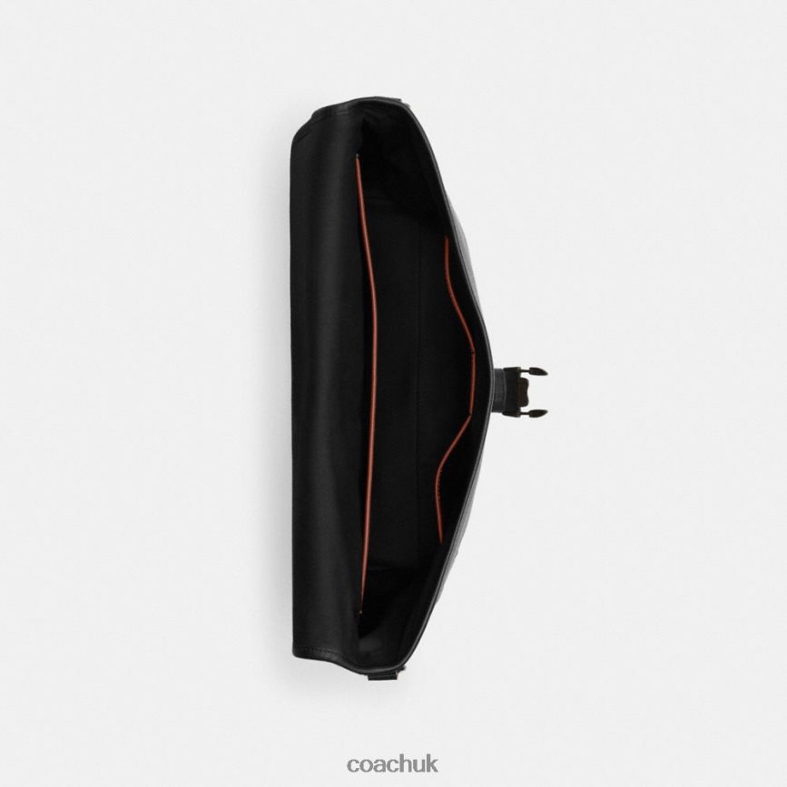 Coach Men BECK MESSENGER IN SIGNATURE CANVAS CHARCOAL D0DL44654