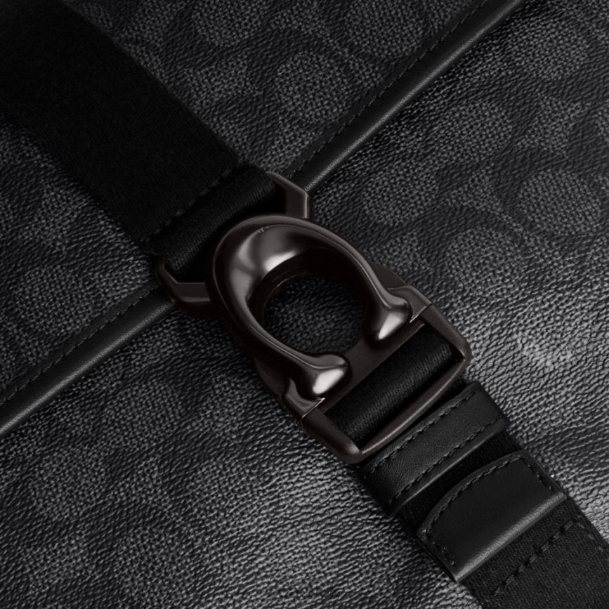 Coach Men BECK MESSENGER IN SIGNATURE CANVAS CHARCOAL D0DL44654