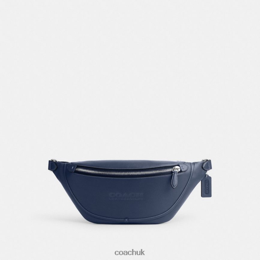 Coach Men LEAGUE BELT BAG Deep Blue D0DL44671