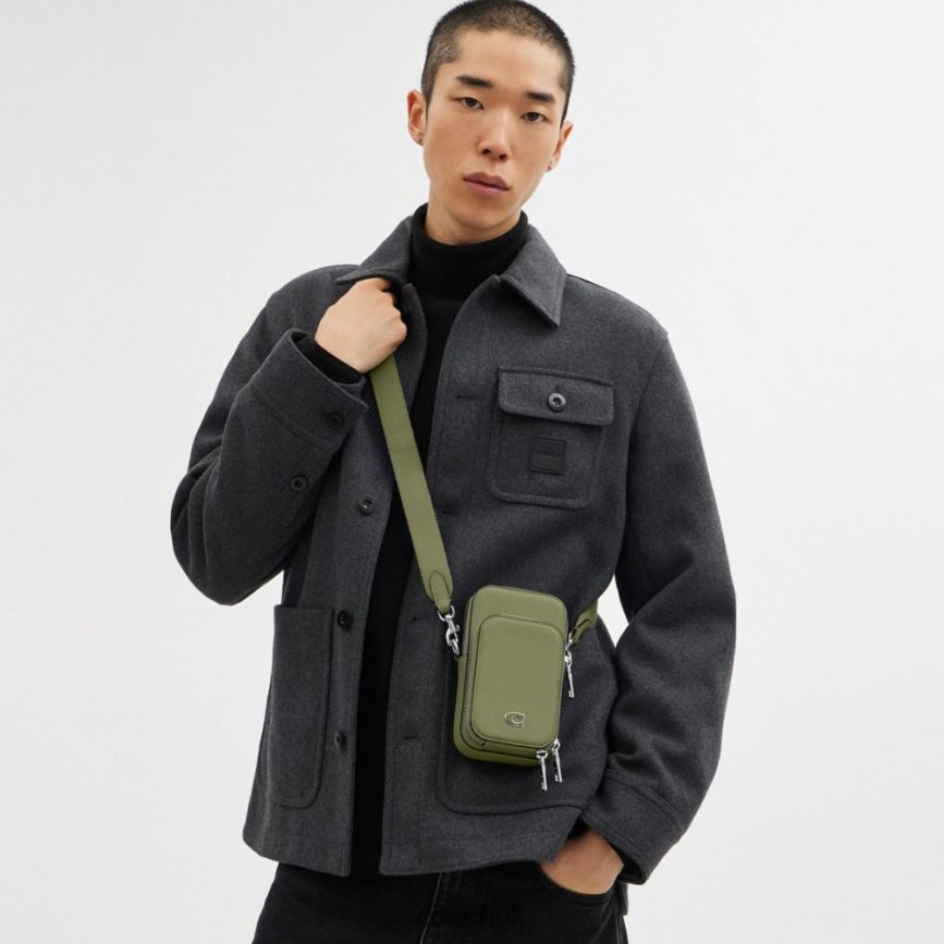 Coach Men PHONE CROSSBODY MOSS D0DL44650