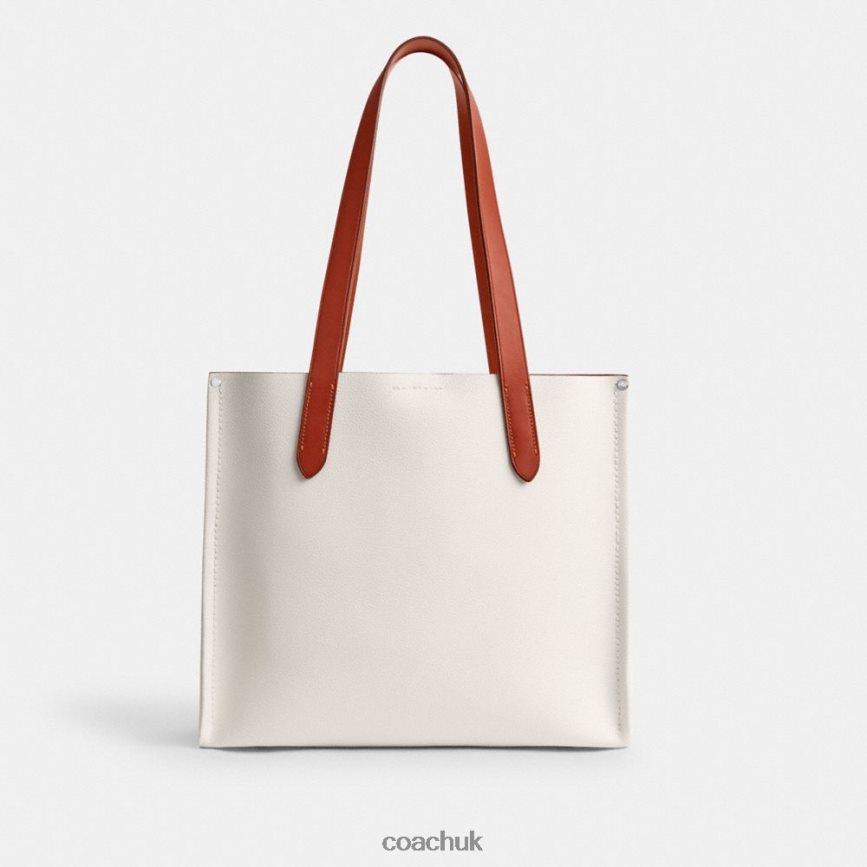 Coach Men COSMIC COACH RELAY TOTE 34 WITH REXY Chalk Multi D0DL44633