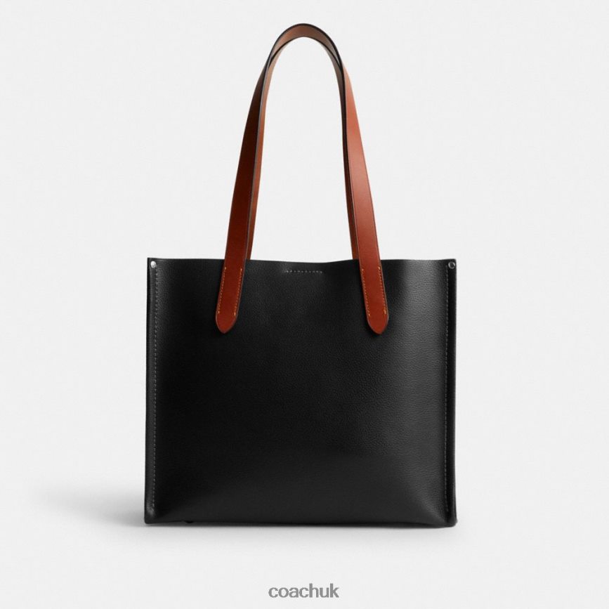 Coach Men COSMIC COACH RELAY TOTE 34 WITH ROBOT Black Multi. D0DL44632