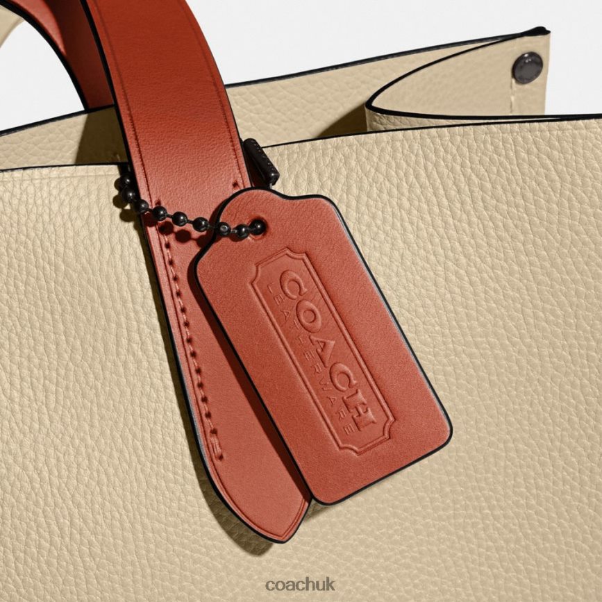 Coach Men RELAY TOTE 34 Ivory D0DL44628