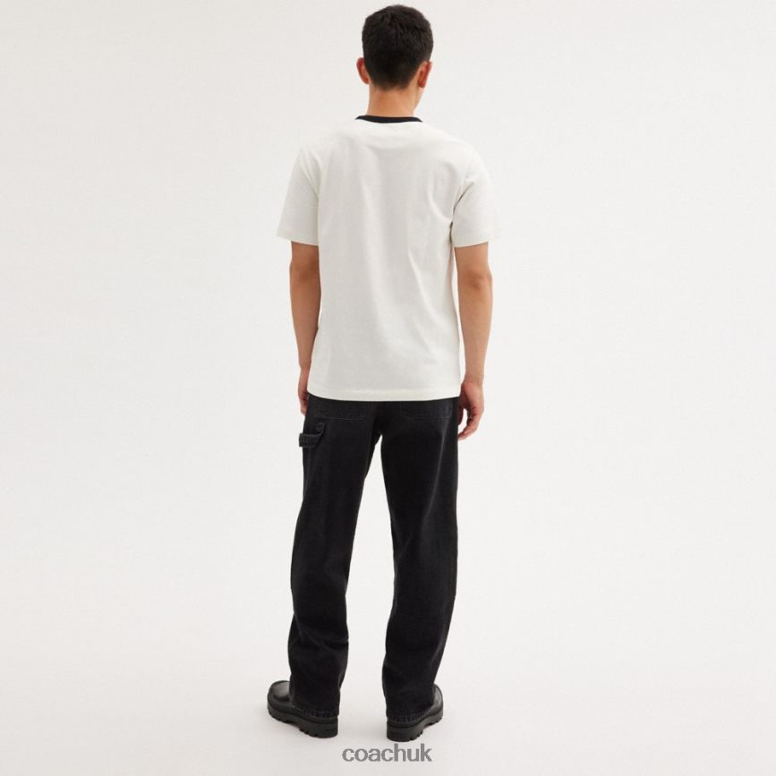 Coach Men NEW YORK T-SHIRT White. D0DL44763