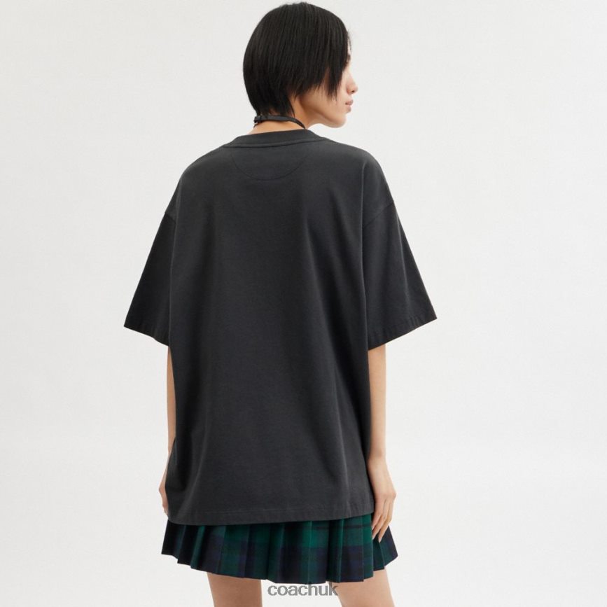 Coach Men REXY T-SHIRT Black D0DL44764