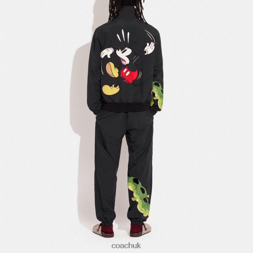 Coach Men DISNEY X COACH TRACK PANTS Black Multi. D0DL44790