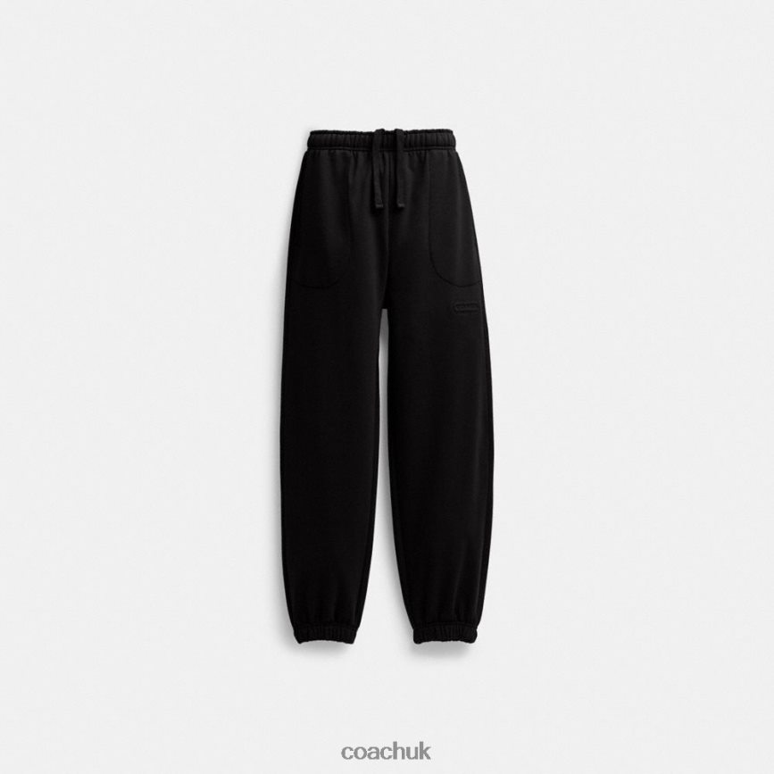 Coach Men ESSENTIAL SOLID JOGGERS Black D0DL44786
