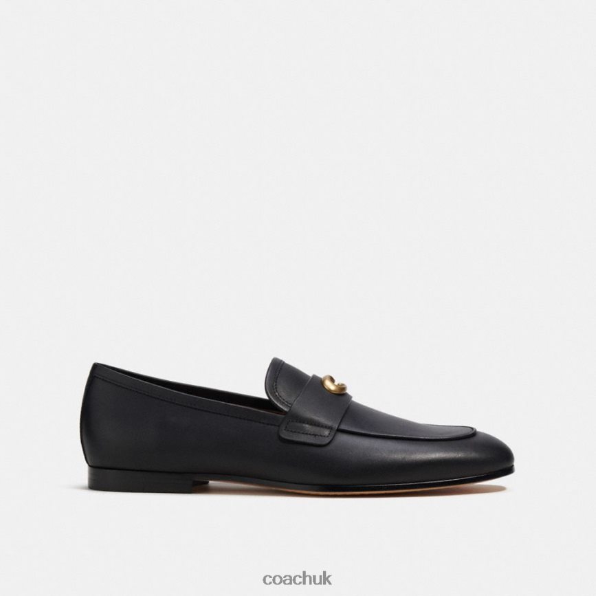 Coach Men SCULPTED SIGNATURE LOAFER Black D0DL44731