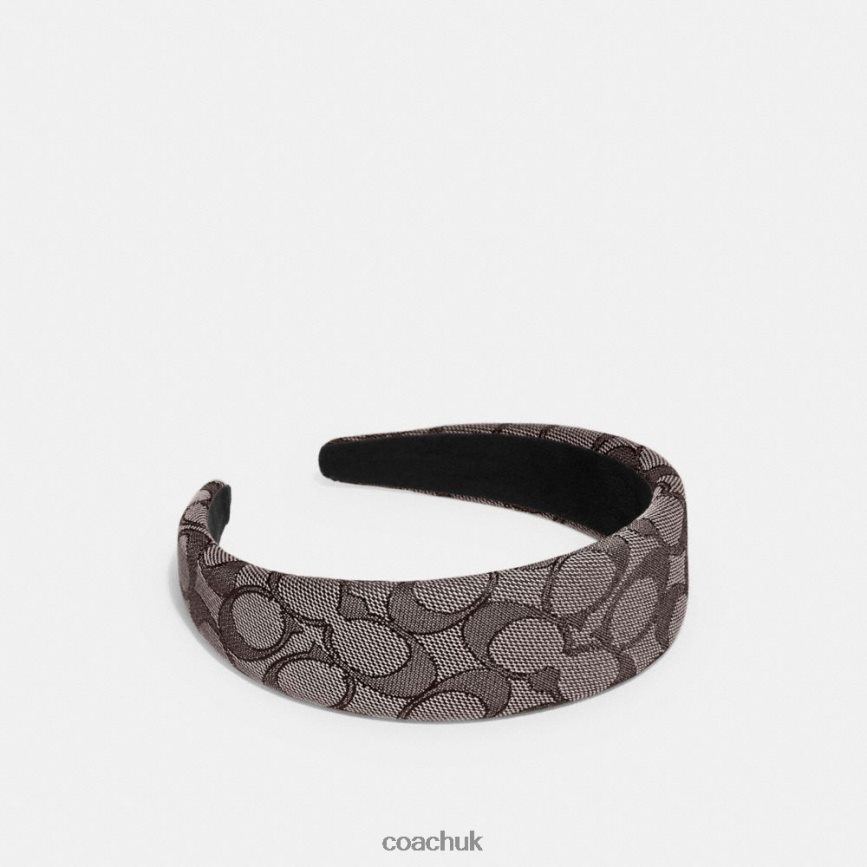 Coach Women SIGNATURE HEADBAND OAK D0DL44588