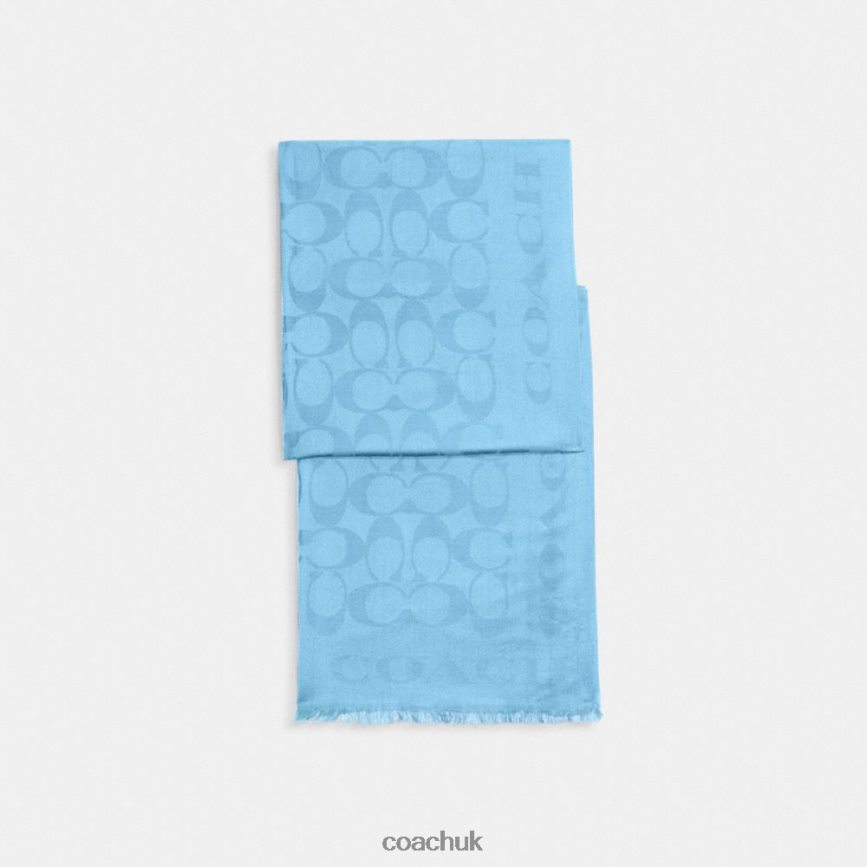 Coach Women SIGNATURE STOLE POOL D0DL44607