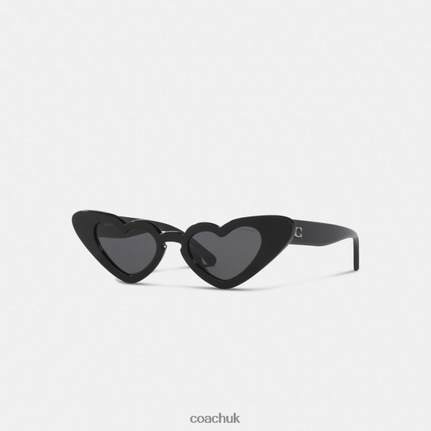 Coach Women HEART SUNGLASSES Black D0DL44528