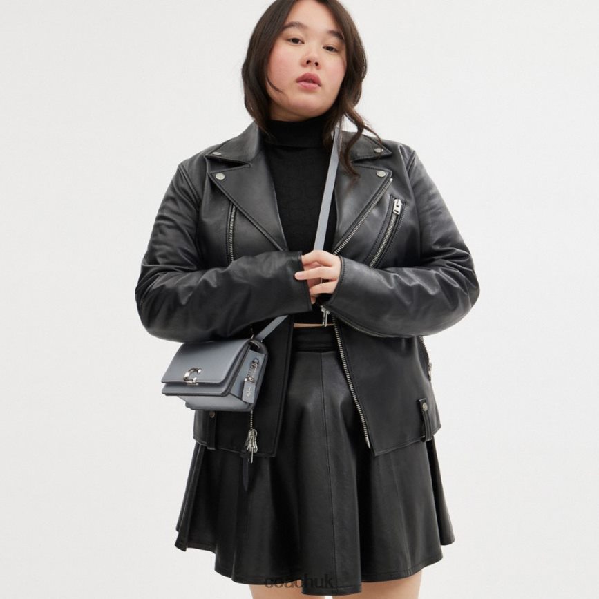 Coach Women BANDIT CROSSBODY LH/Grey Blue D0DL445