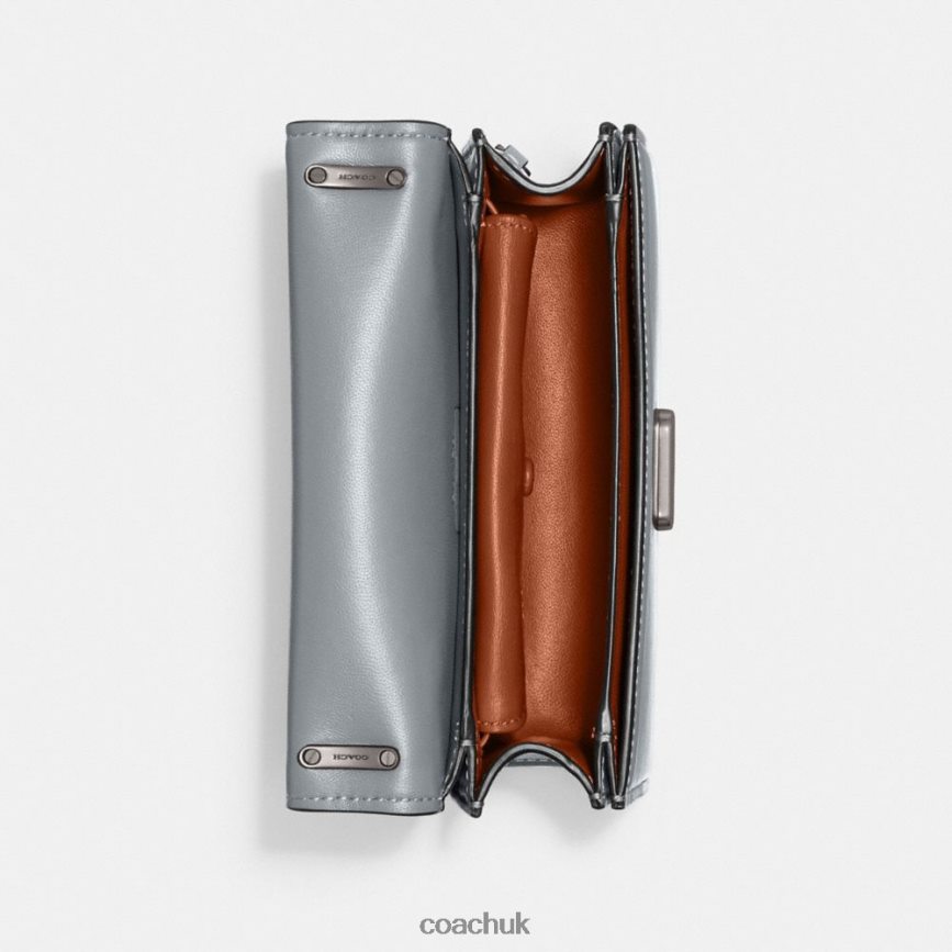 Coach Women BANDIT CROSSBODY LH/Grey Blue D0DL445