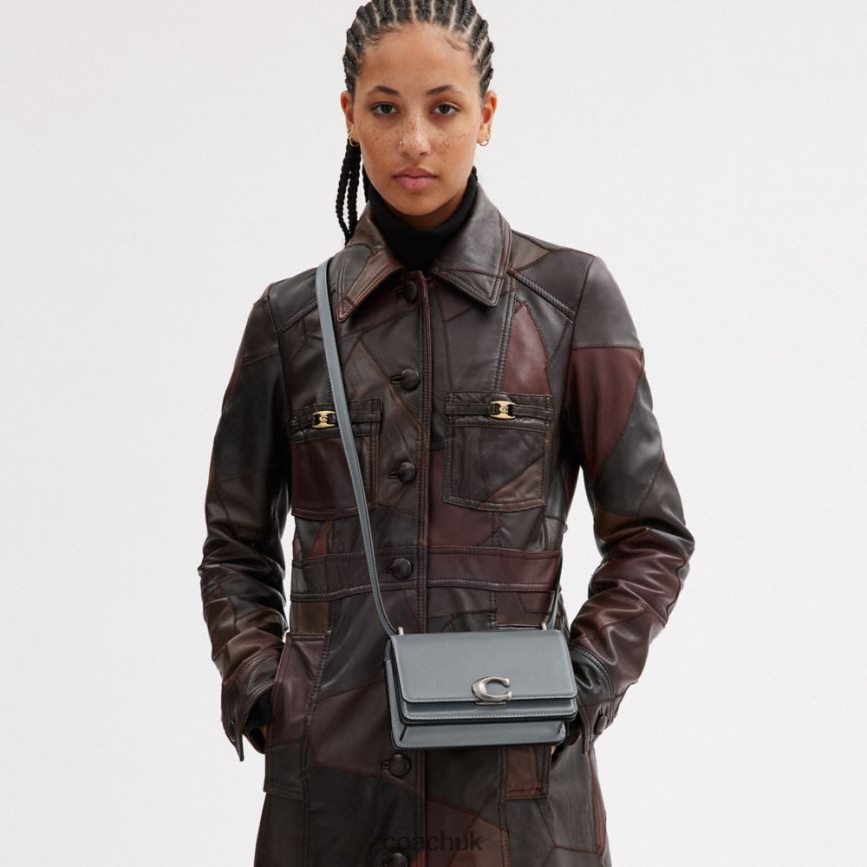 Coach Women BANDIT CROSSBODY LH/Grey Blue D0DL445