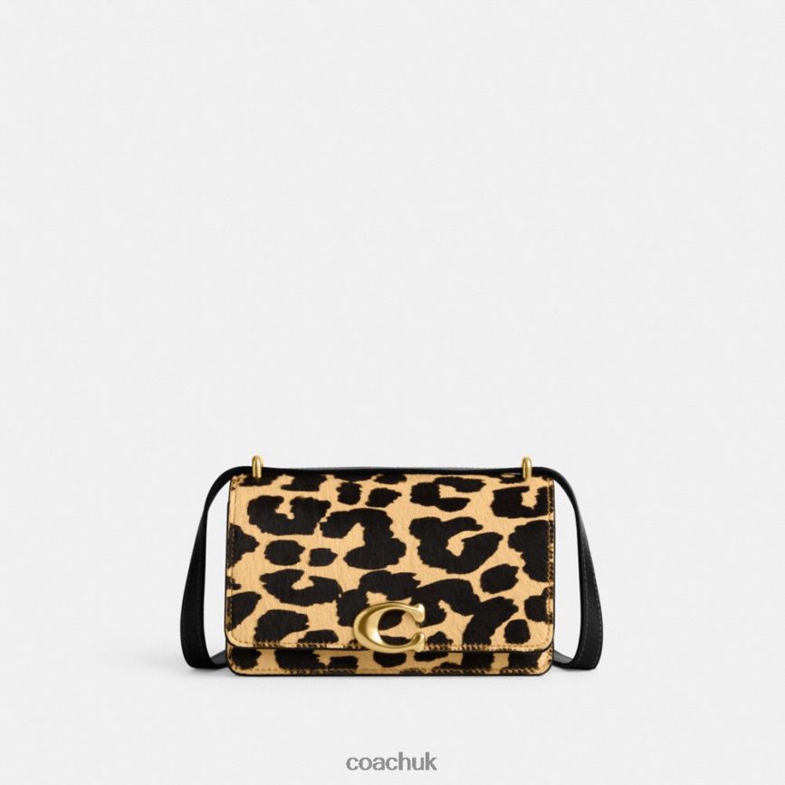 Coach Women BANDIT CROSSBODY WITH LEOPARD PRINT B4/Leopard D0DL446