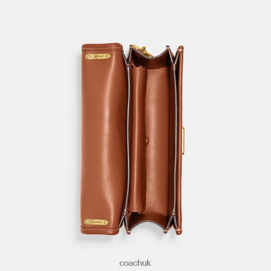 Coach Women BANDIT SHOULDER BAG IN SIGNATURE TEXTILE JACQUARD B4/Cocoa Burnished Amb D0DL4413