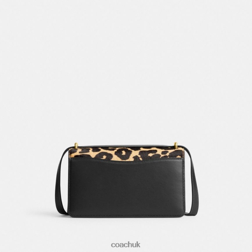 Coach Women BANDIT SHOULDER BAG WITH LEOPARD PRINT B4/Leopard D0DL442