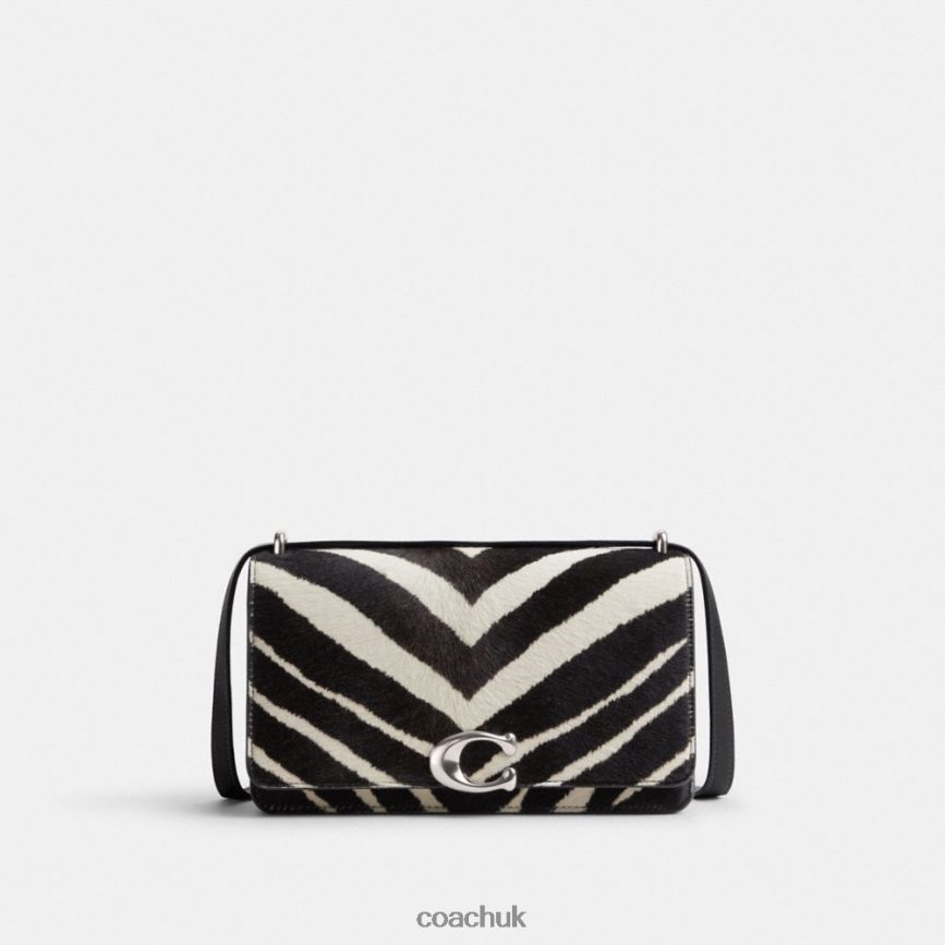 Coach Women BANDIT SHOULDER BAG WITH ZEBRA PRINT LH/Zebra D0DL441