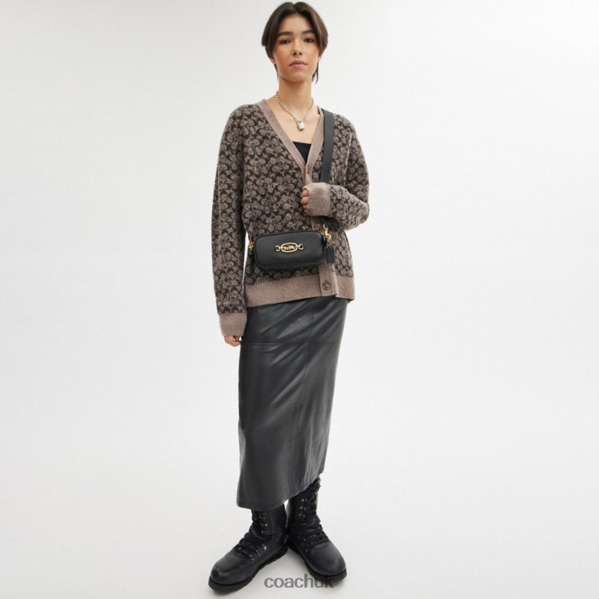 Coach Women AVERY SHOULDER BAG B4/BLACK D0DL44215