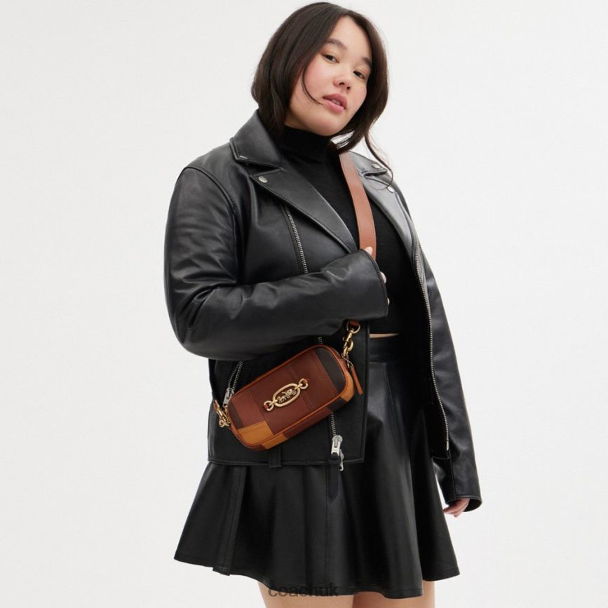 Coach Women AVERY SHOULDER BAG IN PATCHWORK B4/Multi D0DL44221