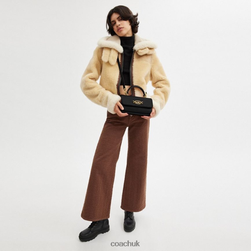 Coach Women HARLOW TOP HANDLE B4/BLACK D0DL44226