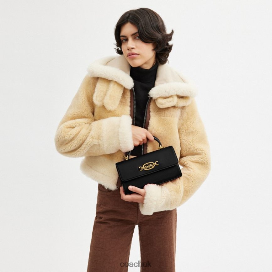 Coach Women HARLOW TOP HANDLE B4/BLACK D0DL44226