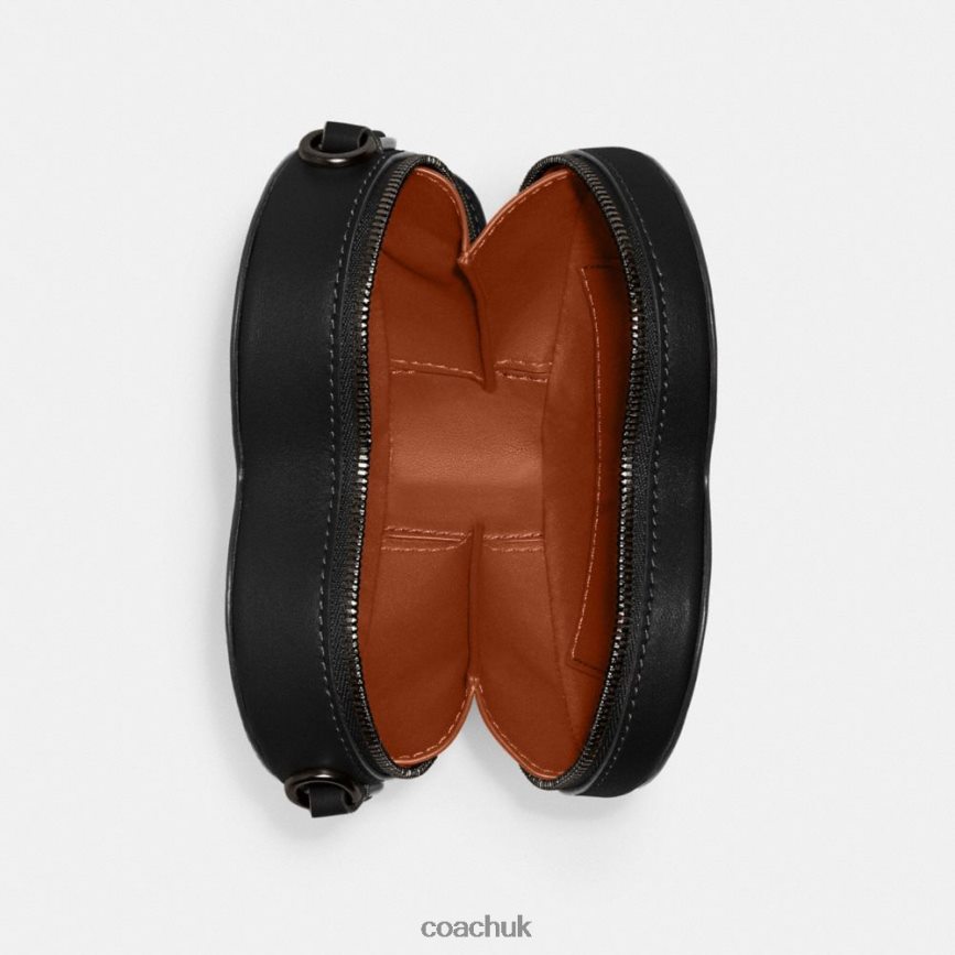 Coach Women HEART CROSSBODY 14 V5/Black D0DL44211