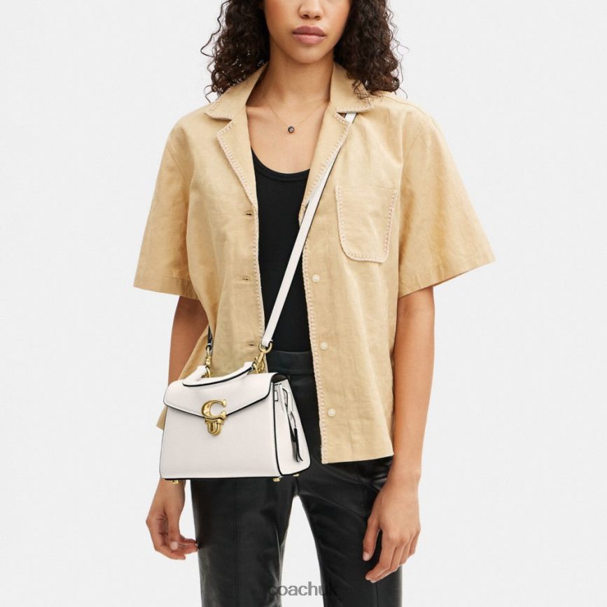 Coach Women SAMMY TOP HANDLE 21 B4/CHALK D0DL44248