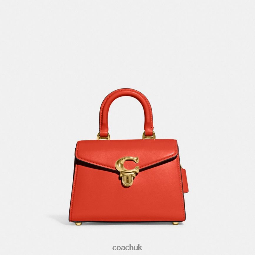 Coach Women SAMMY TOP HANDLE 21 B4/SUN ORANGE D0DL44250