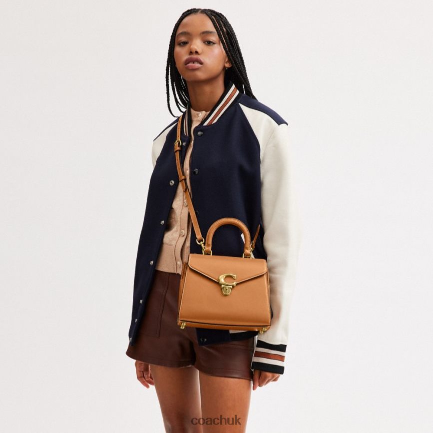 Coach Women SAMMY TOP HANDLE B4/LIGHT CAMEL D0DL44229