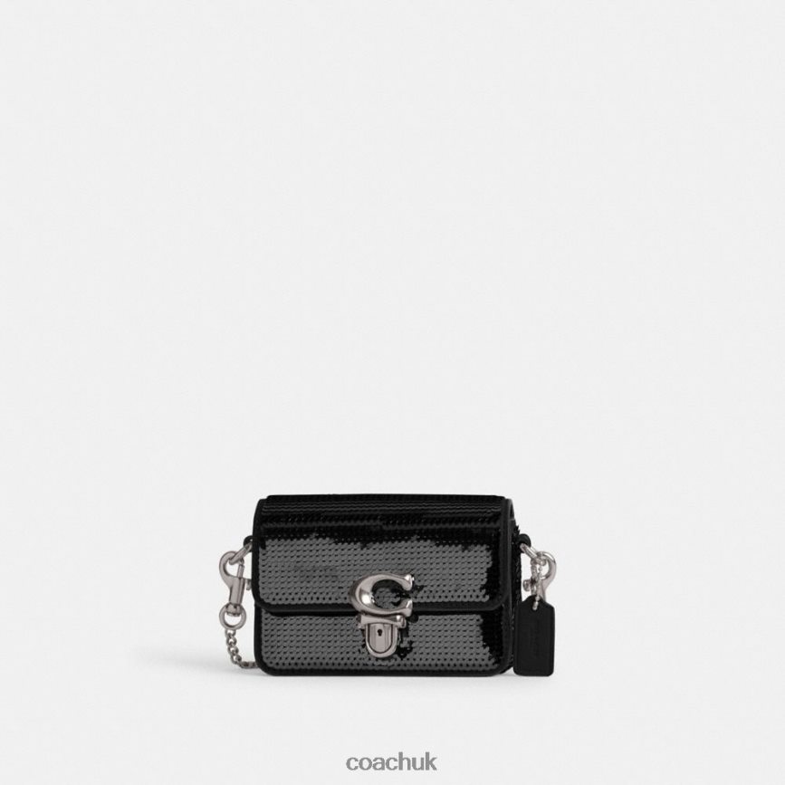 Coach Women STUDIO 12 WITH SEQUINS LH/Black D0DL44223