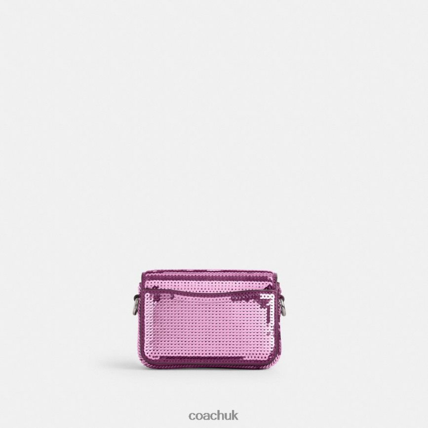 Coach Women STUDIO 12 WITH SEQUINS LH/Dark Magenta D0DL44225