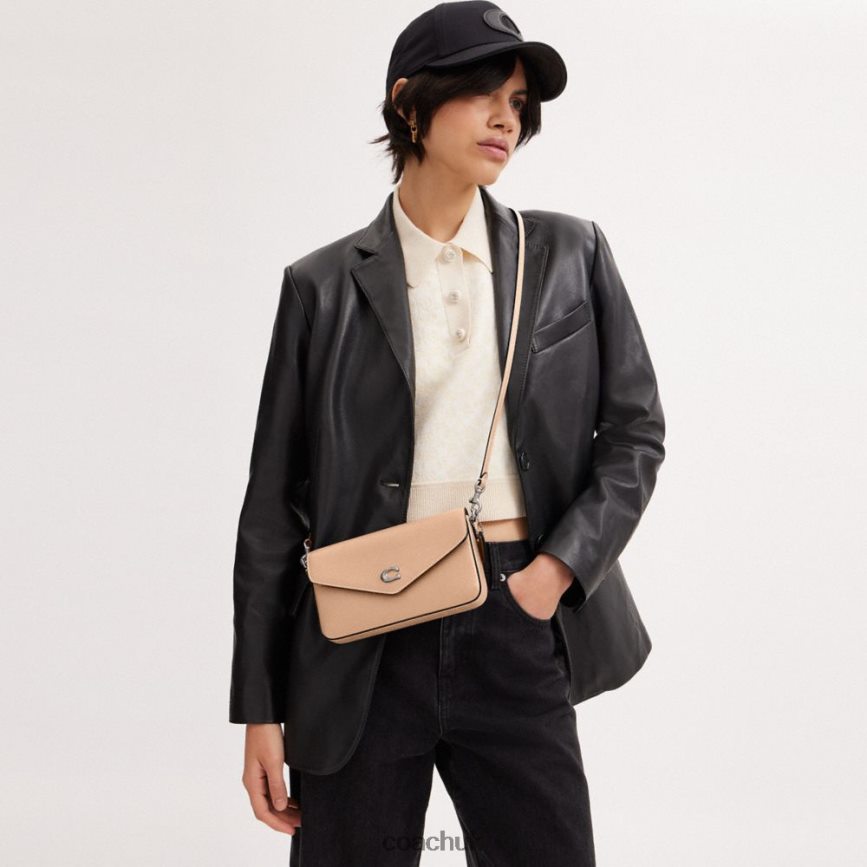 Coach Women WYN CROSSBODY LH/Buff D0DL44214