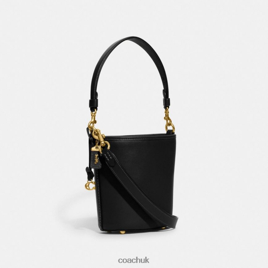 Coach Women DAKOTA BUCKET BAG 16 B4/BLACK D0DL4417