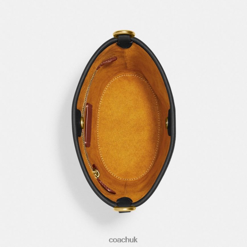 Coach Women DAKOTA BUCKET BAG 16 B4/BLACK D0DL4417