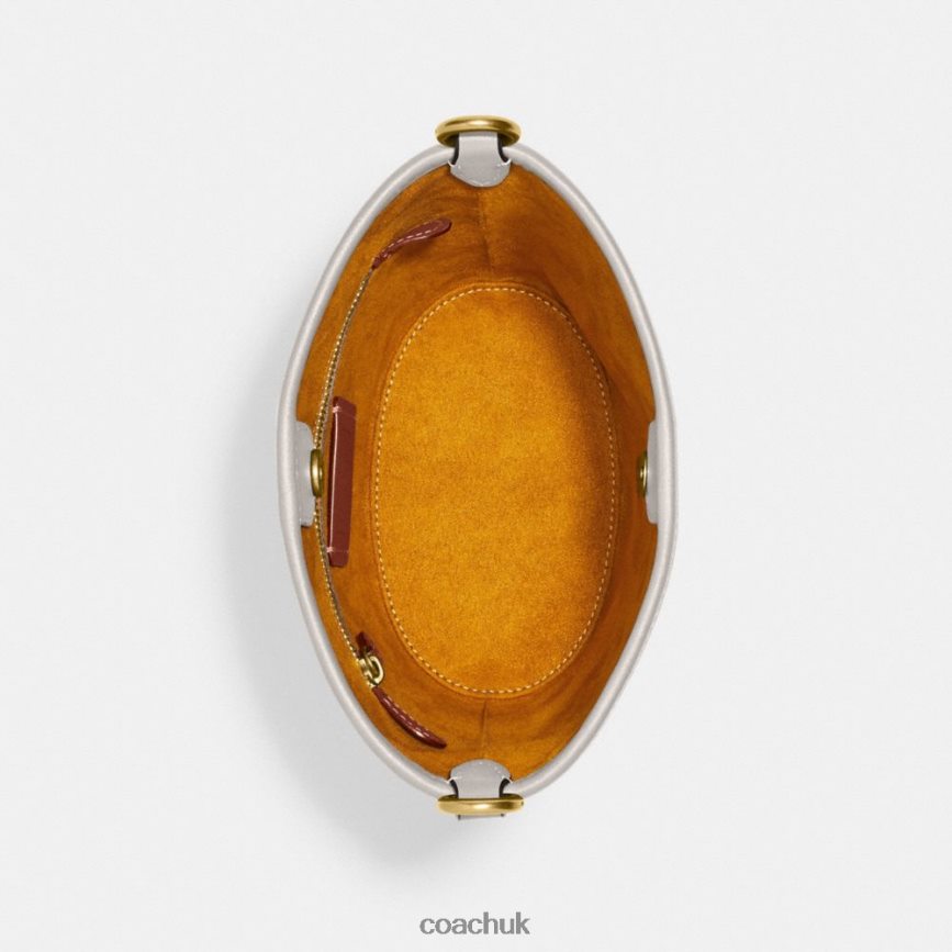 Coach Women DAKOTA BUCKET BAG 16 B4/CHALK D0DL4419