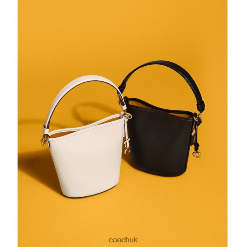 Coach Women DAKOTA BUCKET BAG 16 B4/CHALK D0DL4419