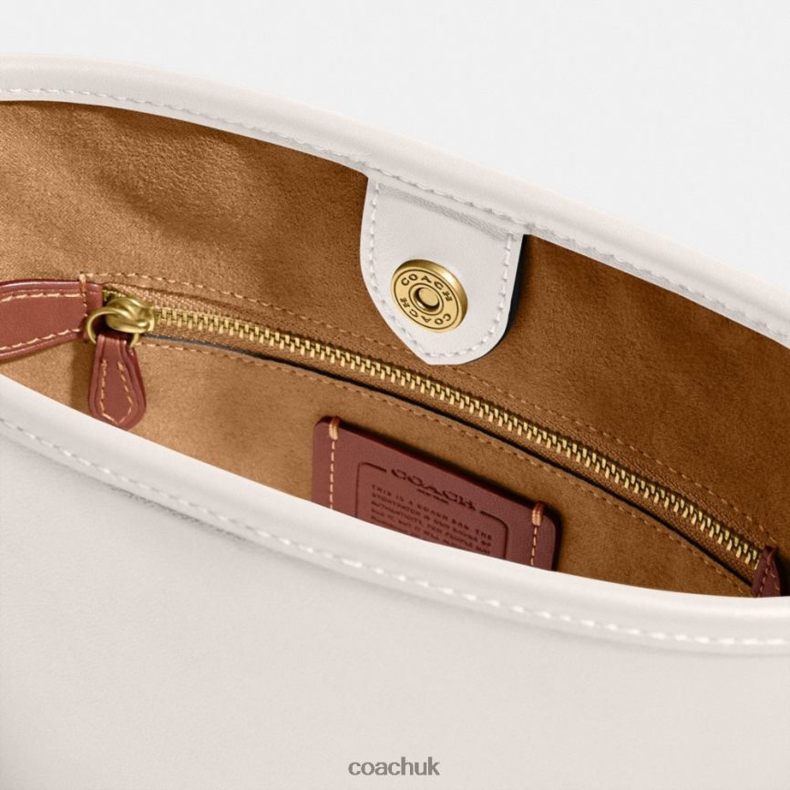 Coach Women DAKOTA BUCKET BAG 16 B4/CHALK D0DL4419