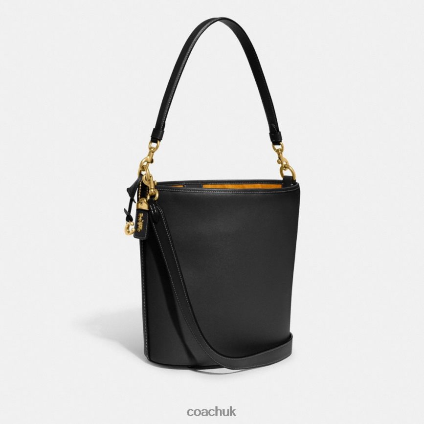 Coach Women DAKOTA BUCKET BAG B4/BLACK D0DL4421